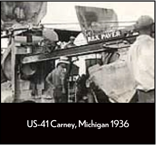 US-41 Carney, Michigan 1936