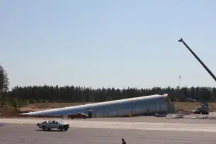 industrial culvert installation