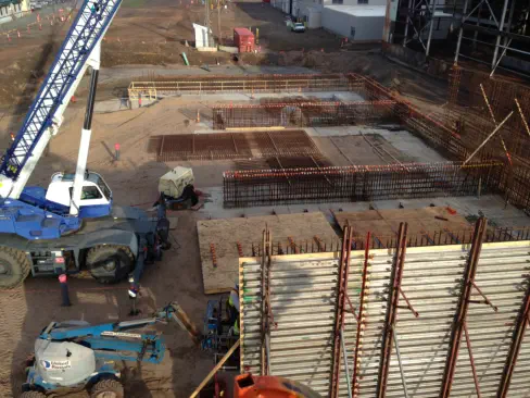 specialty concrete pour