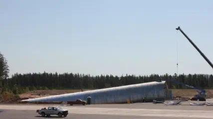 installing industrial culvert